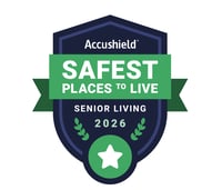 Lighthouse at Chico awarded Accushield Verified Safest Places to Live™ 2026 community.